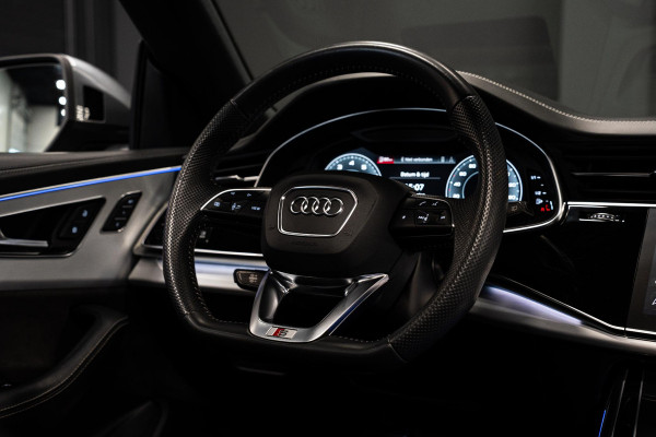 Audi Q8 55 TFSI quattro Pro Line Plus *Bang & Olufsen Advanced / Vierwiel-besturing / Soft-Close / Nachtzicht / Surround-View* Audi Q8 55 TFSI quattro Pro Line Plus *Bang & Olufsen Advanced / Vierwiel-besturing / Soft-Close / Nachtzicht / Surround-View*
