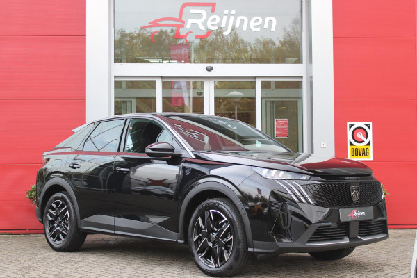 Peugeot 3008 1.2 Hybrid 145PK GT | ELEKTRISCH BEDIENBARE ACHTERKLEP | NAVIGATIE | DRAADLOZE APPLE CARPLAY/ANDROID AUTO | SFEER VERLICHTING | ACHTERUITRIJ CAMERA | PARKEERSENSOREN VOOR EN ACHTER | FULL LED KOPLAMPEN | KEYLESS ENTRY/START | ADAPTIVE CRUISE CONTROL | STOEL/STUUR VERWARMING | LICHTMETALEN VELGEN 19" | DAB+ RADIO |