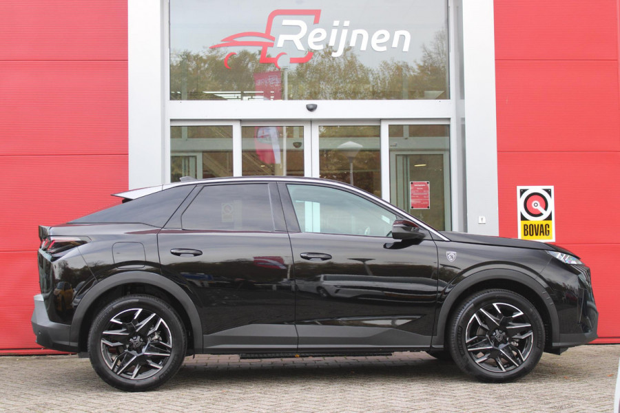 Peugeot 3008 1.2 Hybrid 145PK GT | ELEKTRISCH BEDIENBARE ACHTERKLEP | NAVIGATIE | DRAADLOZE APPLE CARPLAY/ANDROID AUTO | SFEER VERLICHTING | ACHTERUITRIJ CAMERA | PARKEERSENSOREN VOOR EN ACHTER | FULL LED KOPLAMPEN | KEYLESS ENTRY/START | ADAPTIVE CRUISE CONTROL | STOEL/STUUR VERWARMING | LICHTMETALEN VELGEN 19" | DAB+ RADIO |