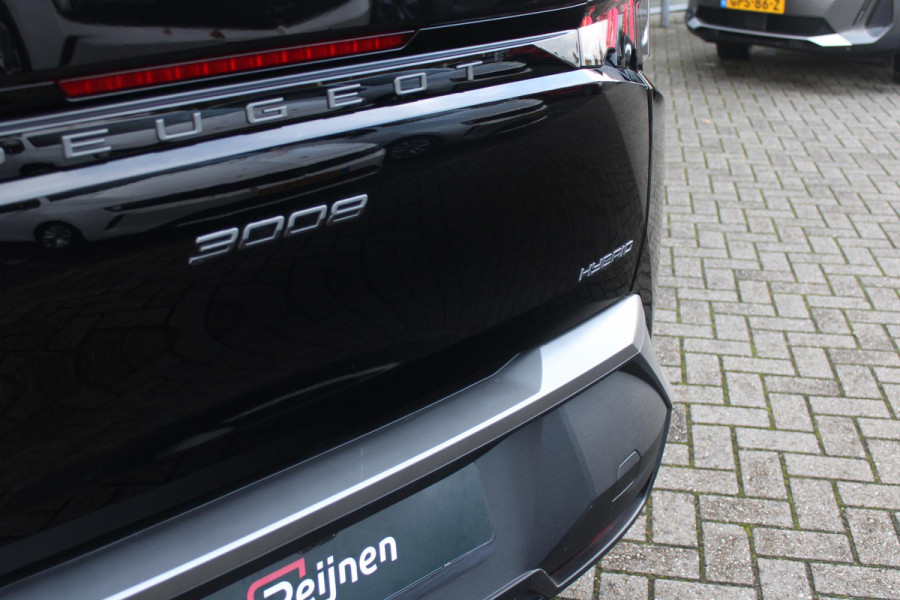 Peugeot 3008 1.2 Hybrid 145PK GT | ELEKTRISCH BEDIENBARE ACHTERKLEP | NAVIGATIE | DRAADLOZE APPLE CARPLAY/ANDROID AUTO | SFEER VERLICHTING | ACHTERUITRIJ CAMERA | PARKEERSENSOREN VOOR EN ACHTER | FULL LED KOPLAMPEN | KEYLESS ENTRY/START | ADAPTIVE CRUISE CONTROL | STOEL/STUUR VERWARMING | LICHTMETALEN VELGEN 19" | DAB+ RADIO |