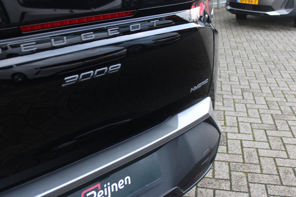 Peugeot 3008 1.2 Hybrid 145PK GT | ELEKTRISCH BEDIENBARE ACHTERKLEP | NAVIGATIE | DRAADLOZE APPLE CARPLAY/ANDROID AUTO | SFEER VERLICHTING | ACHTERUITRIJ CAMERA | PARKEERSENSOREN VOOR EN ACHTER | FULL LED KOPLAMPEN | KEYLESS ENTRY/START | ADAPTIVE CRUISE CONTROL | STOEL/STUUR VERWARMING | LICHTMETALEN VELGEN 19" | DAB+ RADIO |