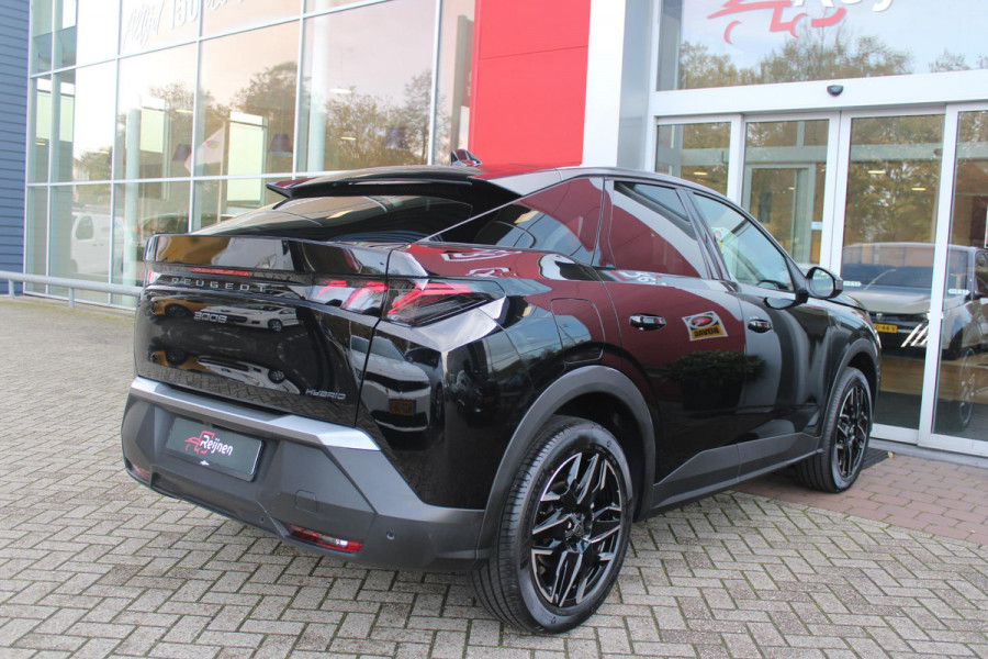 Peugeot 3008 1.2 Hybrid 145PK GT | ELEKTRISCH BEDIENBARE ACHTERKLEP | NAVIGATIE | DRAADLOZE APPLE CARPLAY/ANDROID AUTO | SFEER VERLICHTING | ACHTERUITRIJ CAMERA | PARKEERSENSOREN VOOR EN ACHTER | FULL LED KOPLAMPEN | KEYLESS ENTRY/START | ADAPTIVE CRUISE CONTROL | STOEL/STUUR VERWARMING | LICHTMETALEN VELGEN 19" | DAB+ RADIO |