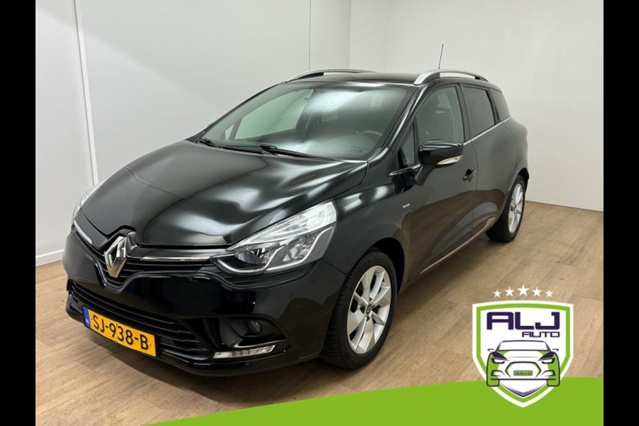 Renault Clio Estate Occasion 0.9 TCe Limited | Zwart | Airco | Tweedehands Renault Clio | Cruisecontrol | Bluetooth Renault Clio Estate Occasion 0.9 TCe Limited | Zwart | Airco | Tweedehands Renault Clio | Cruisecontrol | Bluetooth