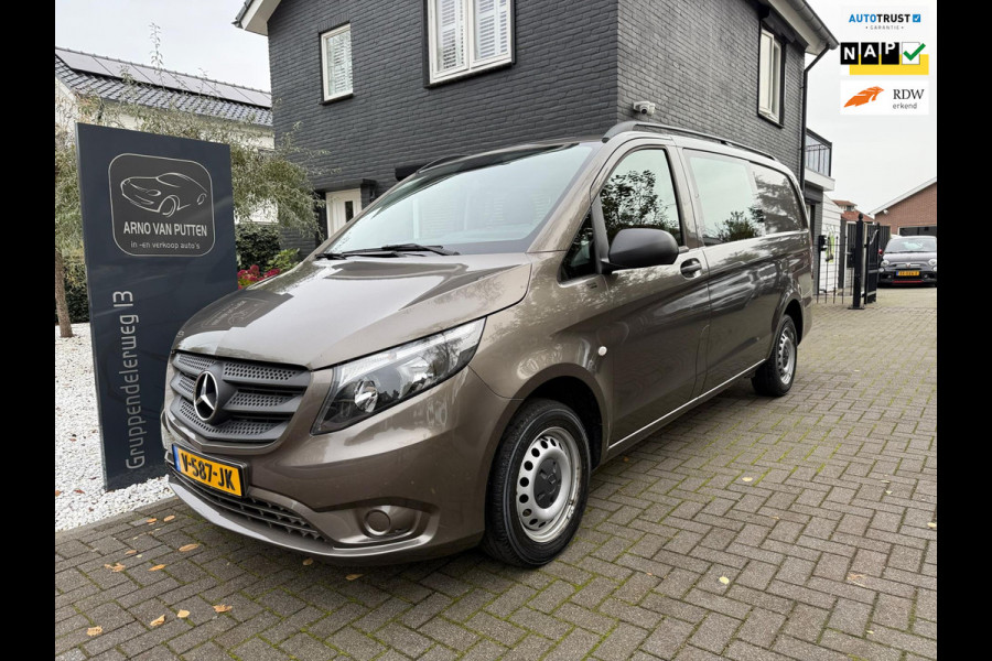 Mercedes-Benz Vito 114 CDI Lang L2 Dubbele Cabine - Airco - Cruise Mercedes-Benz Vito 114 CDI Lang L2 Dubbele Cabine - Airco - Cruise