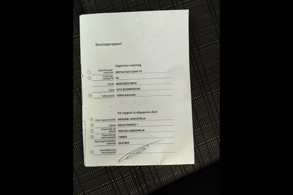 Mercedes-Benz Vito 114 CDI Lang L2 Dubbele Cabine - Airco - Cruise Mercedes-Benz Vito 114 CDI Lang L2 Dubbele Cabine - Airco - Cruise