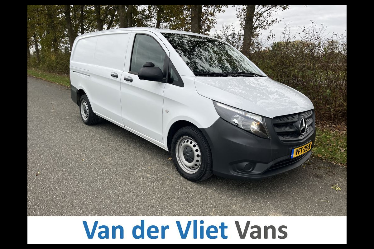 Mercedes-Benz Vito 110 CDI E6 102pk Lang 3p Lease €220 p/m, Airco, Trekhaak,  onderhoudshistorie aanwezig