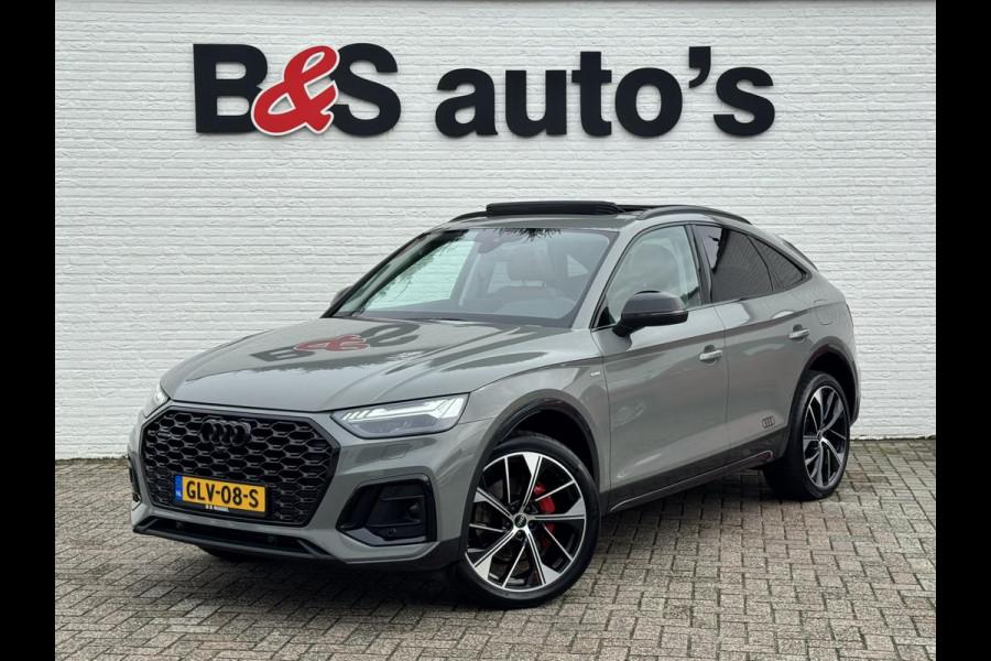 Audi Q5 Sportback 50 TFSI e Quattro S edition Competition Adaptive cruise Climate control Matrix LED Leer Panoramadak B&O Navi