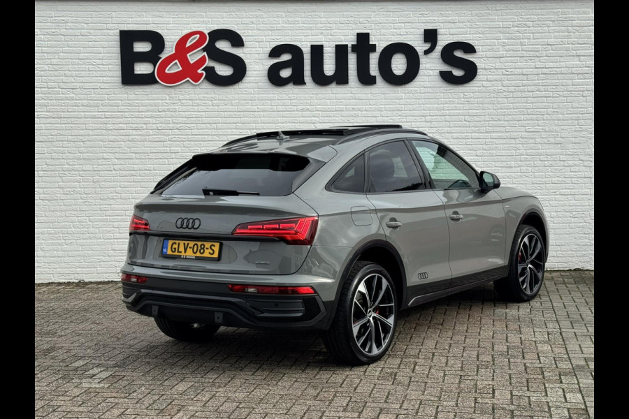 Audi Q5 Sportback 50 TFSI e Quattro S edition Competition Adaptive cruise Climate control Matrix LED Leer Panoramadak B&O Navi