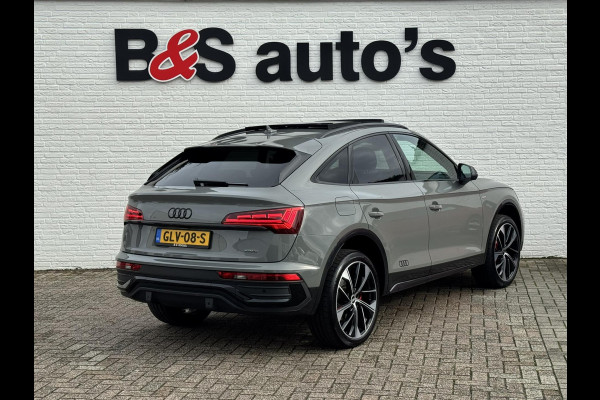 Audi Q5 Sportback 50 TFSI e Quattro S edition Competition Adaptive cruise Climate control Matrix LED Leer Panoramadak B&O Navi