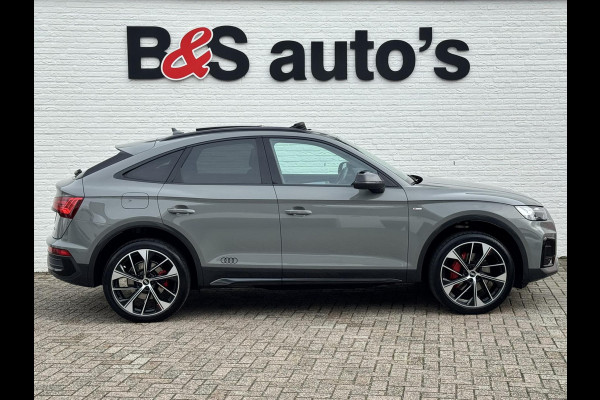 Audi Q5 Sportback 50 TFSI e Quattro S edition Competition Adaptive cruise Climate control Matrix LED Leer Panoramadak B&O Navi