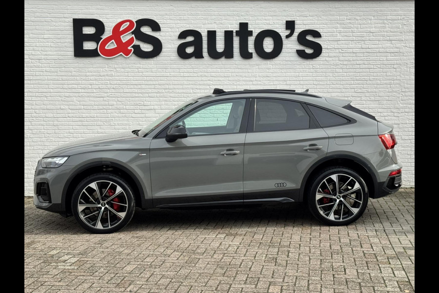 Audi Q5 Sportback 50 TFSI e Quattro S edition Competition Adaptive cruise Climate control Matrix LED Leer Panoramadak B&O Navi