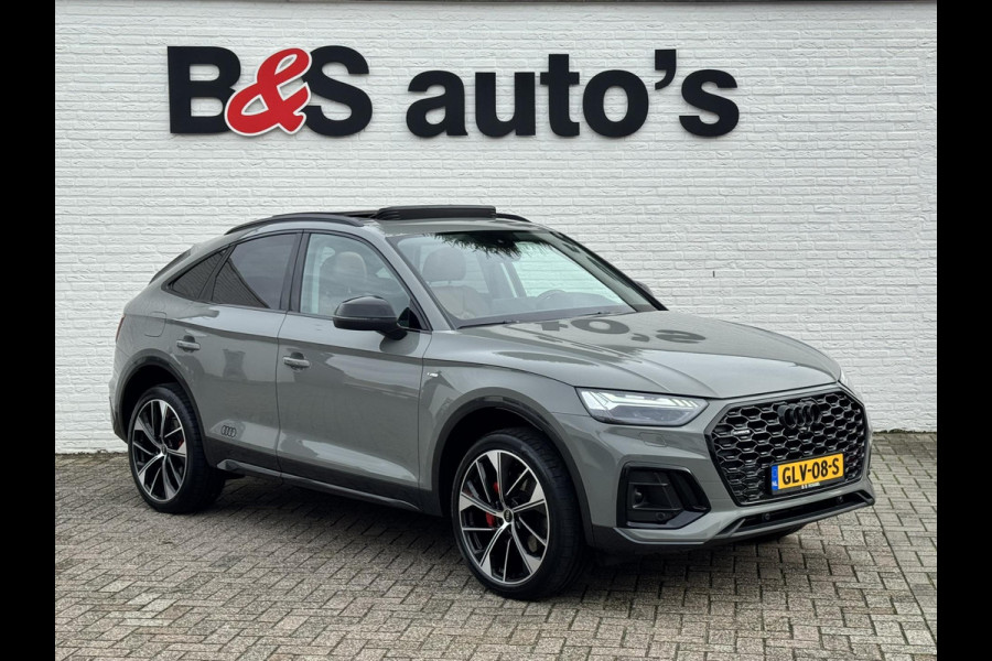 Audi Q5 Sportback 50 TFSI e Quattro S edition Competition Adaptive cruise Climate control Matrix LED Leer Panoramadak B&O Navi