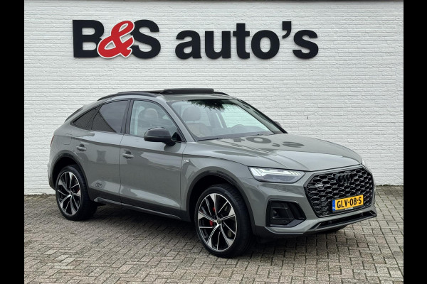 Audi Q5 Sportback 50 TFSI e Quattro S edition Competition Adaptive cruise Climate control Matrix LED Leer Panoramadak B&O Navi