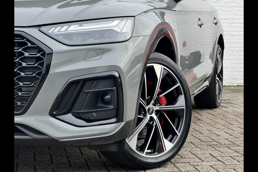 Audi Q5 Sportback 50 TFSI e Quattro S edition Competition Adaptive cruise Climate control Matrix LED Leer Panoramadak B&O Navi
