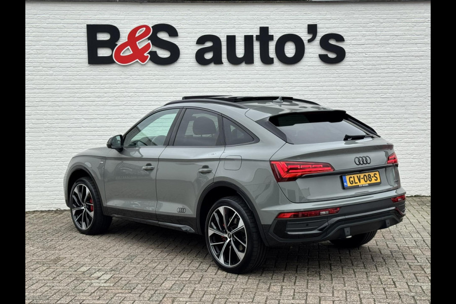 Audi Q5 Sportback 50 TFSI e Quattro S edition Competition Adaptive cruise Climate control Matrix LED Leer Panoramadak B&O Navi