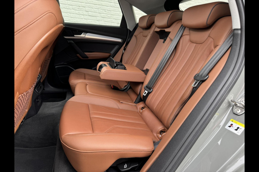 Audi Q5 Sportback 50 TFSI e Quattro S edition Competition Adaptive cruise Climate control Matrix LED Leer Panoramadak B&O Navi