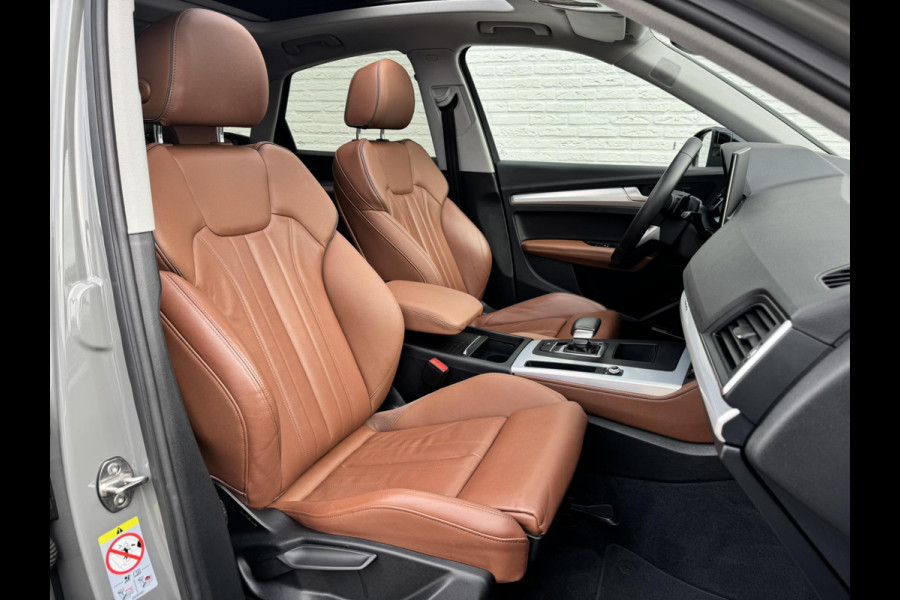 Audi Q5 Sportback 50 TFSI e Quattro S edition Competition Adaptive cruise Climate control Matrix LED Leer Panoramadak B&O Navi