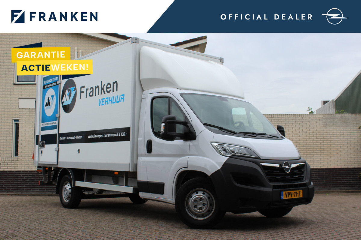 Opel Movano 2.2D 140 L4 Edition Zwaar Bakwagen | Dhollandia laadklep | Smartbox | Verhuiswagen