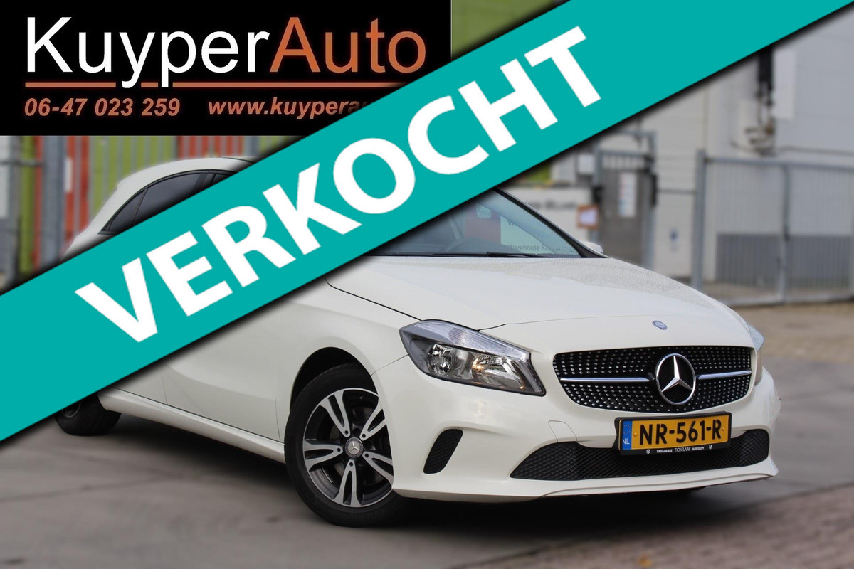 Mercedes-Benz A-Klasse 160 My First Star NAP CAMERA MULTIMEDIA DEALER ONDERHOUDEN Mercedes-Benz A-Klasse 160 My First Star NAP CAMERA MULTIMEDIA DEALER ONDERHOUDEN