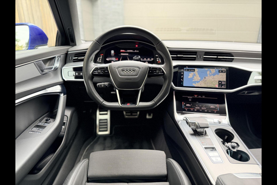 Audi A6 Avant 40 TFSI S edition Competition Automaat | Panoramadak | Trekhaak elektrisch uitklapbaar | Stoelverwarming | Afgevlakt stuur Audi A6 Avant 40 TFSI S edition Competition Automaat | Panoramadak | Trekhaak elektrisch uitklapbaar | Stoelverwarming | Afgevlakt stuur