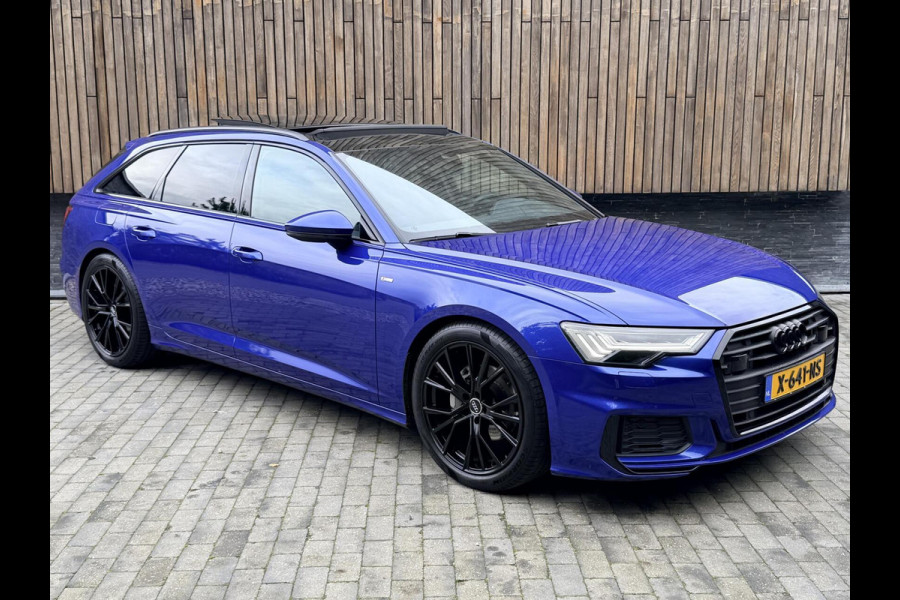Audi A6 Avant 40 TFSI S edition Competition Automaat | Panoramadak | Trekhaak elektrisch uitklapbaar | Stoelverwarming | Afgevlakt stuur Audi A6 Avant 40 TFSI S edition Competition Automaat | Panoramadak | Trekhaak elektrisch uitklapbaar | Stoelverwarming | Afgevlakt stuur