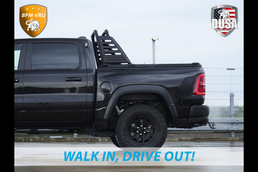 Dodge Ram | RHO | 3.0L Twin-Turbo I6 | 4x4 | Crew Cab | Panoramadak | 14,4-inch Touchscreen | Passenger Display | Getoonde accessoires zijn verkrijgbaar tegen meerprijs