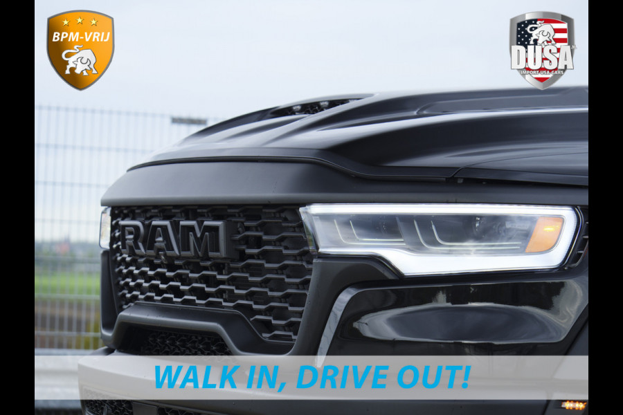 Dodge Ram | RHO | 3.0L Twin-Turbo I6 | 4x4 | Crew Cab | Panoramadak | 14,4-inch Touchscreen | Passenger Display | Getoonde accessoires zijn verkrijgbaar tegen meerprijs