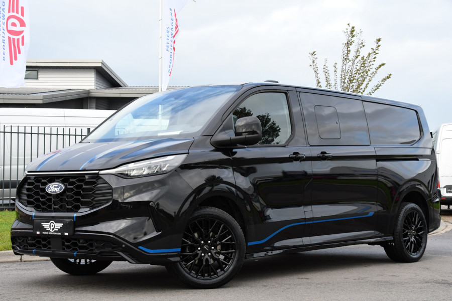 Ford Transit Custom 320 2.0 TDCI L2H1 Sport DC Black Edition Virtual, Adaptieve Cruise, Carplay, LED, 2 x Schuifdeur, 170pk, Stoelverwarming, Sensoren, BOM VOL! Ford Transit Custom 320 2.0 TDCI L2H1 Sport DC Black Edition Virtual, Adaptieve Cruise, Carplay, LED, 2 x Schuifdeur, 170pk, Stoelverwarming, Sensoren, BOM VOL!
