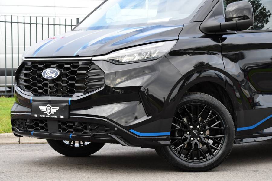 Ford Transit Custom 320 2.0 TDCI L2H1 Sport DC Black Edition Virtual, Adaptieve Cruise, Carplay, LED, 2 x Schuifdeur, 170pk, Stoelverwarming, Sensoren, BOM VOL! Ford Transit Custom 320 2.0 TDCI L2H1 Sport DC Black Edition Virtual, Adaptieve Cruise, Carplay, LED, 2 x Schuifdeur, 170pk, Stoelverwarming, Sensoren, BOM VOL!