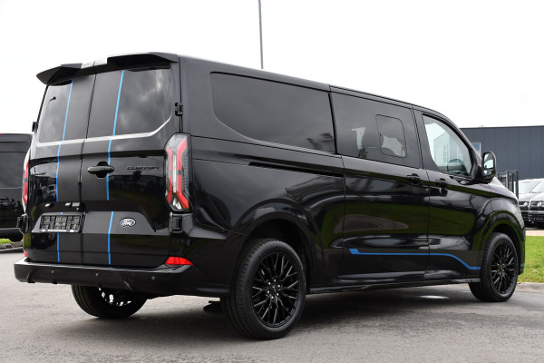 Ford Transit Custom 320 2.0 TDCI L2H1 Sport DC Black Edition Virtual, Adaptieve Cruise, Carplay, LED, 2 x Schuifdeur, 170pk, Stoelverwarming, Sensoren, BOM VOL! Ford Transit Custom 320 2.0 TDCI L2H1 Sport DC Black Edition Virtual, Adaptieve Cruise, Carplay, LED, 2 x Schuifdeur, 170pk, Stoelverwarming, Sensoren, BOM VOL!