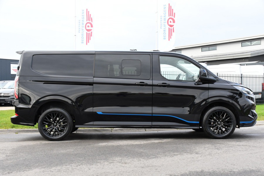 Ford Transit Custom 320 2.0 TDCI L2H1 Sport DC Black Edition Virtual, Adaptieve Cruise, Carplay, LED, 2 x Schuifdeur, 170pk, Stoelverwarming, Sensoren, BOM VOL! Ford Transit Custom 320 2.0 TDCI L2H1 Sport DC Black Edition Virtual, Adaptieve Cruise, Carplay, LED, 2 x Schuifdeur, 170pk, Stoelverwarming, Sensoren, BOM VOL!