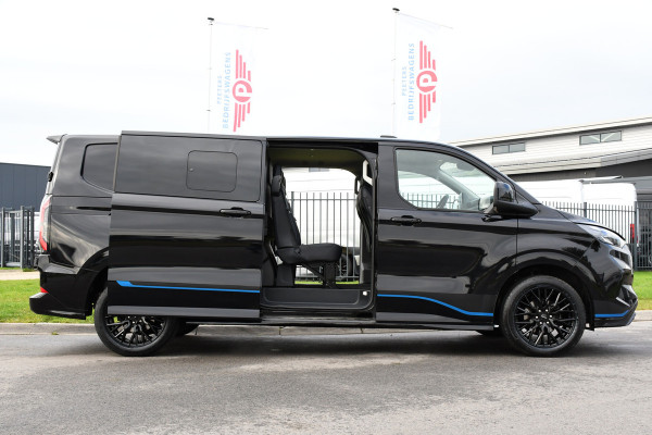 Ford Transit Custom 320 2.0 TDCI L2H1 Sport DC Black Edition Virtual, Adaptieve Cruise, Carplay, LED, 2 x Schuifdeur, 170pk, Stoelverwarming, Sensoren, BOM VOL! Ford Transit Custom 320 2.0 TDCI L2H1 Sport DC Black Edition Virtual, Adaptieve Cruise, Carplay, LED, 2 x Schuifdeur, 170pk, Stoelverwarming, Sensoren, BOM VOL!