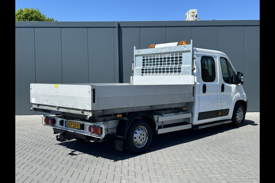 Citroën Jumper 2.2 BlueHDi 141 PK EURO 6 / L4 MAXI / KIPPER / 7 PERS / DUBBELE CABINE / PICK UP / 2.5 TONS TREKHAAK / LED Citroën Jumper 2.2 BlueHDi 141 PK EURO 6 / L4 MAXI / KIPPER / 7 PERS / DUBBELE CABINE / PICK UP / 2.5 TONS TREKHAAK / LED