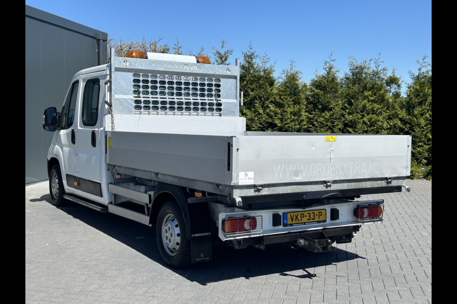 Citroën Jumper 2.2 BlueHDi 141 PK EURO 6 / L4 MAXI / KIPPER / 7 PERS / DUBBELE CABINE / PICK UP / 2.5 TONS TREKHAAK / LED Citroën Jumper 2.2 BlueHDi 141 PK EURO 6 / L4 MAXI / KIPPER / 7 PERS / DUBBELE CABINE / PICK UP / 2.5 TONS TREKHAAK / LED