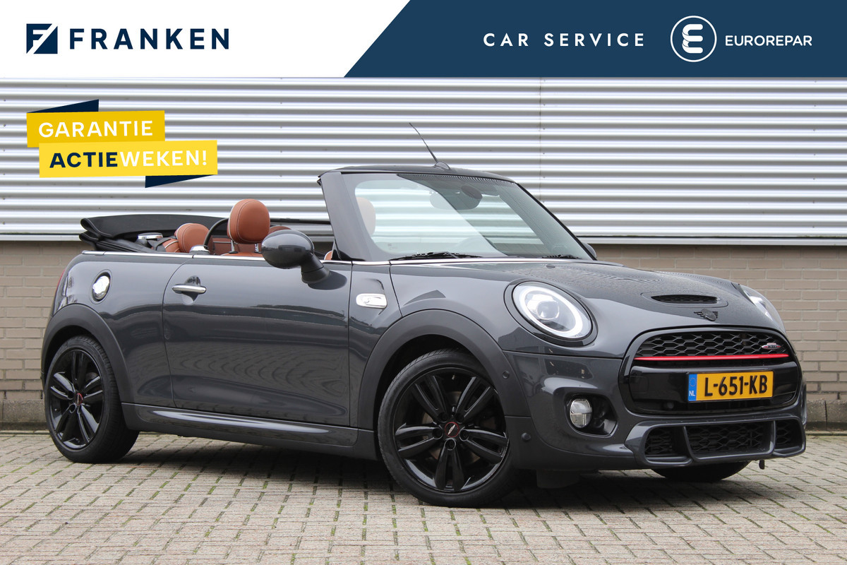 MINI Cabrio 2.0 Cooper S Chili | JCW | Leder | Harman Kardon | Navigatie | Camera MINI Cabrio 2.0 Cooper S Chili | JCW | Leder | Harman Kardon | Navigatie | Camera