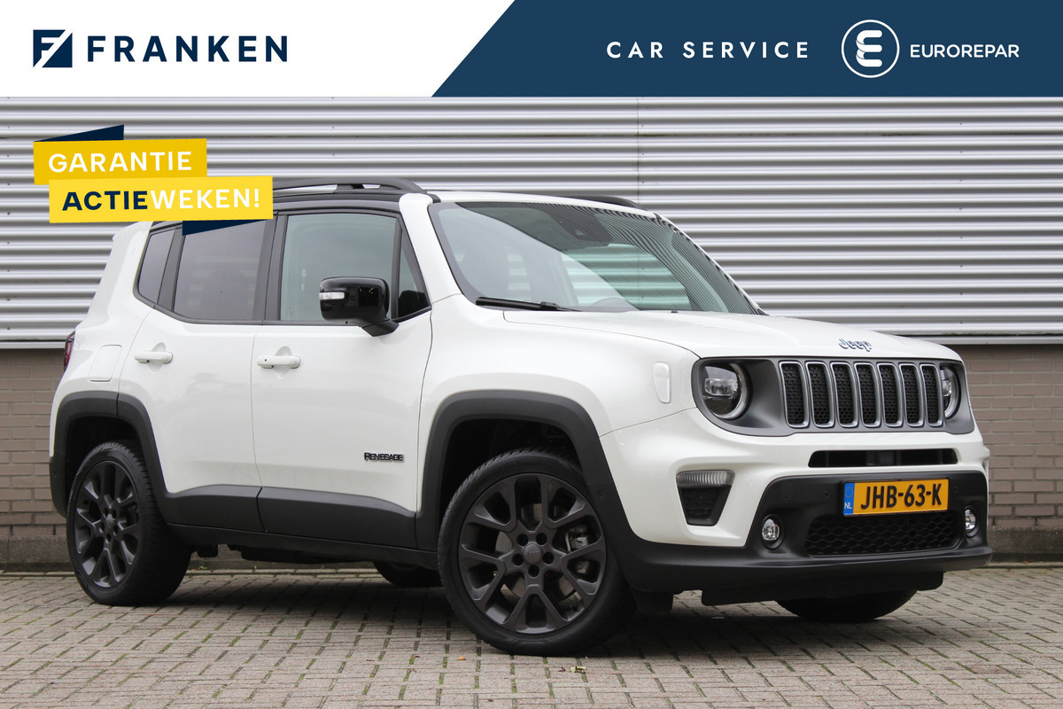 Jeep Renegade 4xe 190 Plug-in Hybrid Electric Limited | BLIS | Leder | Adaptieve Cruis | Navigatie | Camera Actieweken 1 t/m 15 november! Jeep Renegade 4xe 190 Plug-in Hybrid Electric Limited | BLIS | Leder | Adaptieve Cruis | Navigatie | Camera Actieweken 1 t/m 15 november!