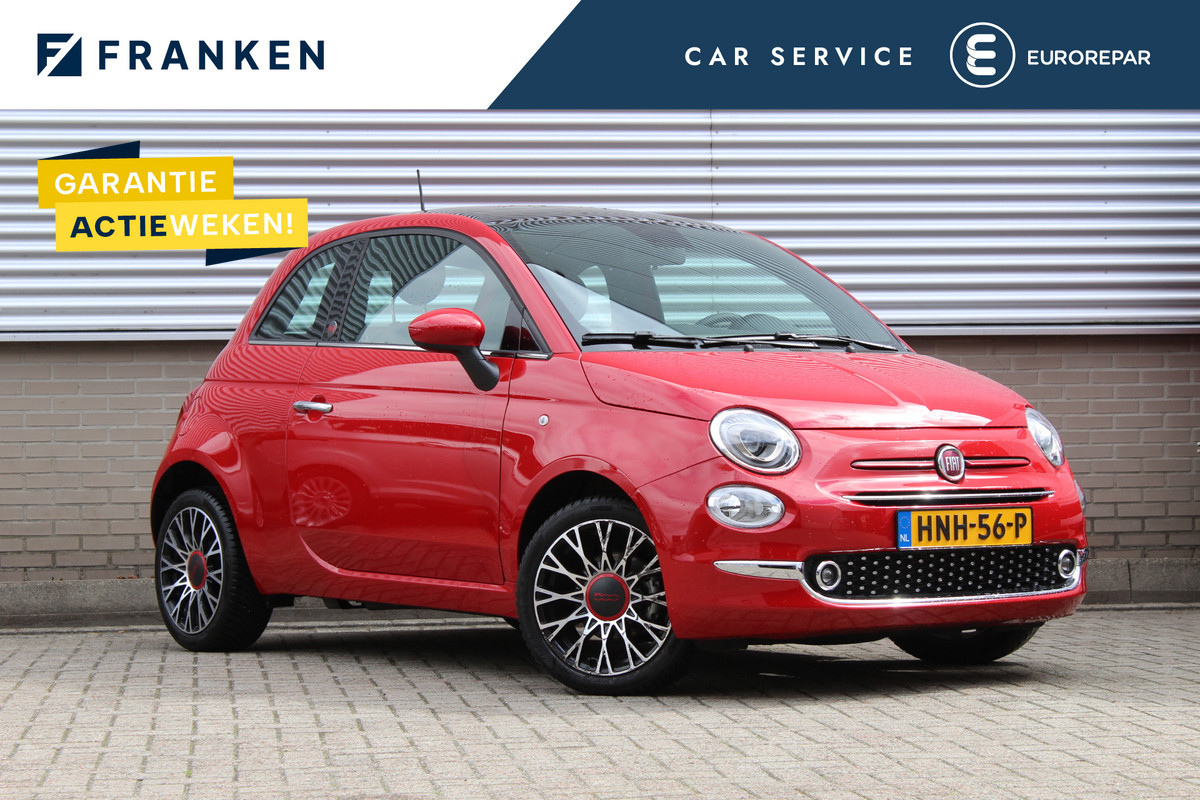Fiat 500 1.0 Hybrid RED | Panoramadak | Special Edition | Navigatie | Cruise Control Fiat 500 1.0 Hybrid RED | Panoramadak | Special Edition | Navigatie | Cruise Control