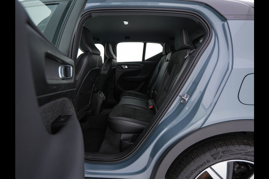 Volvo XC40 Recharge P8 AWD R-Design [ 3-Fase ] {SOH-89%} (INCL-BTW) *LEATHER-ALCANTARA | DIGI-COCKPIT | FULL-LED | PREMIUM-AUDIO | TOP-VIEW | CARPLAY | NAVI-FULLMAP | ECC | PDC | KEYLESS | HEATED-SPORTSEATS | BLIS | PRIVACY-GLASS | TOWBAR | 19 "ALU