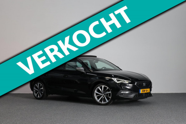 Seat Leon 1.5 eTSI FR LED/SFEER/VIRTUAL/PANORAMADAK/S.VERWARMING/18' LMV/CAM/ACC/ECC/12 MND GARANTIE!