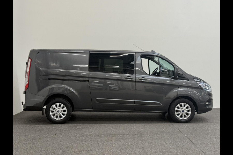 Ford Transit Custom 300 2.0 TDCI L2H1 Limited Dubbele Cabine Automaat Navi Airco 2 Schuifdeuren Trekhaak PDC Carplay DAB