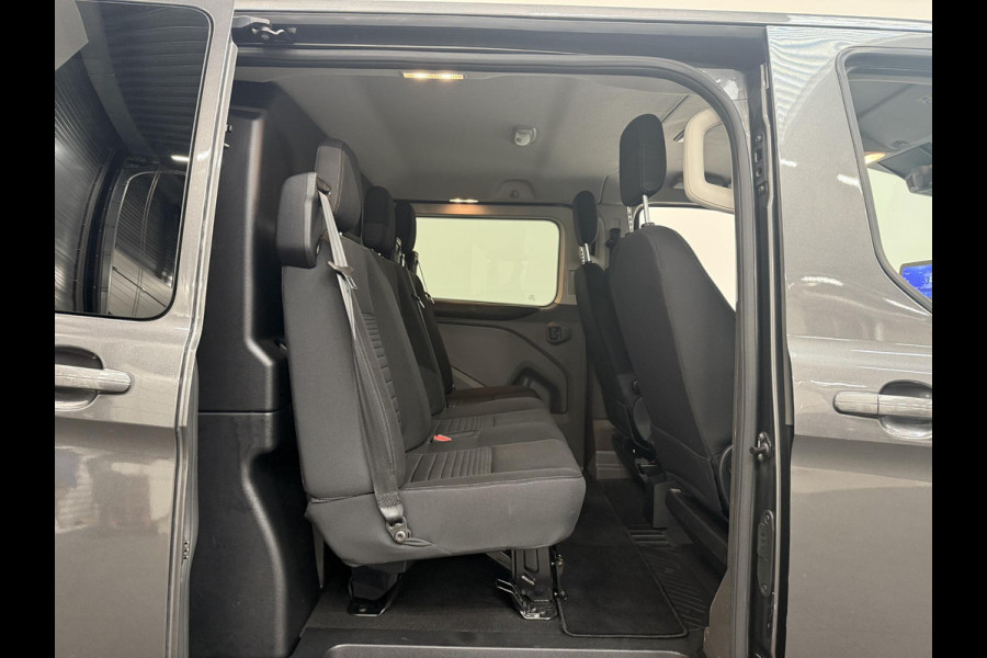 Ford Transit Custom 300 2.0 TDCI L2H1 Limited Dubbele Cabine Automaat Navi Airco 2 Schuifdeuren Trekhaak PDC Carplay DAB