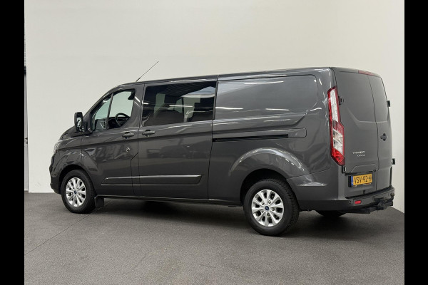 Ford Transit Custom 300 2.0 TDCI L2H1 Limited Dubbele Cabine Automaat Navi Airco 2 Schuifdeuren Trekhaak PDC Carplay DAB
