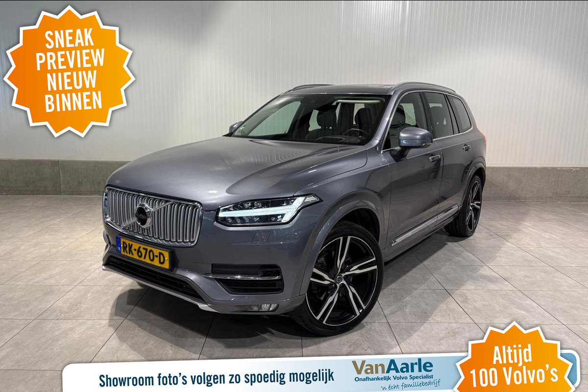 Volvo XC90 T5 AWD Inscription ACC Trekhaak Stoelverwarming 254pk Volvo XC90 T5 AWD Inscription ACC Trekhaak Stoelverwarming 254pk