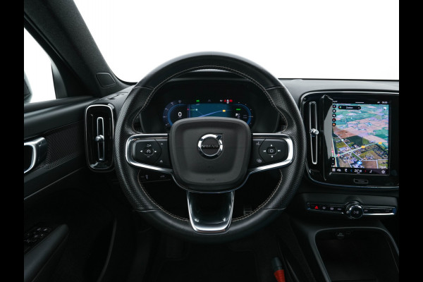 Volvo XC40 Recharge P8 AWD R-Design [ 3-Fase ] {SOH-89%} (INCL-BTW) *LEATHER-ALCANTARA | DIGI-COCKPIT | FULL-LED | PREMIUM-AUDIO | TOP-VIEW | CARPLAY | NAVI-FULLMAP | ECC | PDC | KEYLESS | HEATED-SPORTSEATS | BLIS | PRIVACY-GLASS | TOWBAR | 19 "ALU