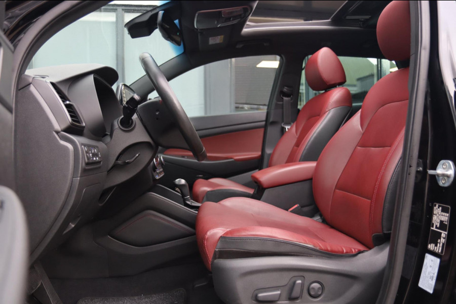 Hyundai Tucson 1.6 T-GDi Premium 4WD / PANO / LEDER / 360 / VOLLEDIG UITGEVOERD! Hyundai Tucson 1.6 T-GDi Premium 4WD / PANO / LEDER / 360 / VOLLEDIG UITGEVOERD!
