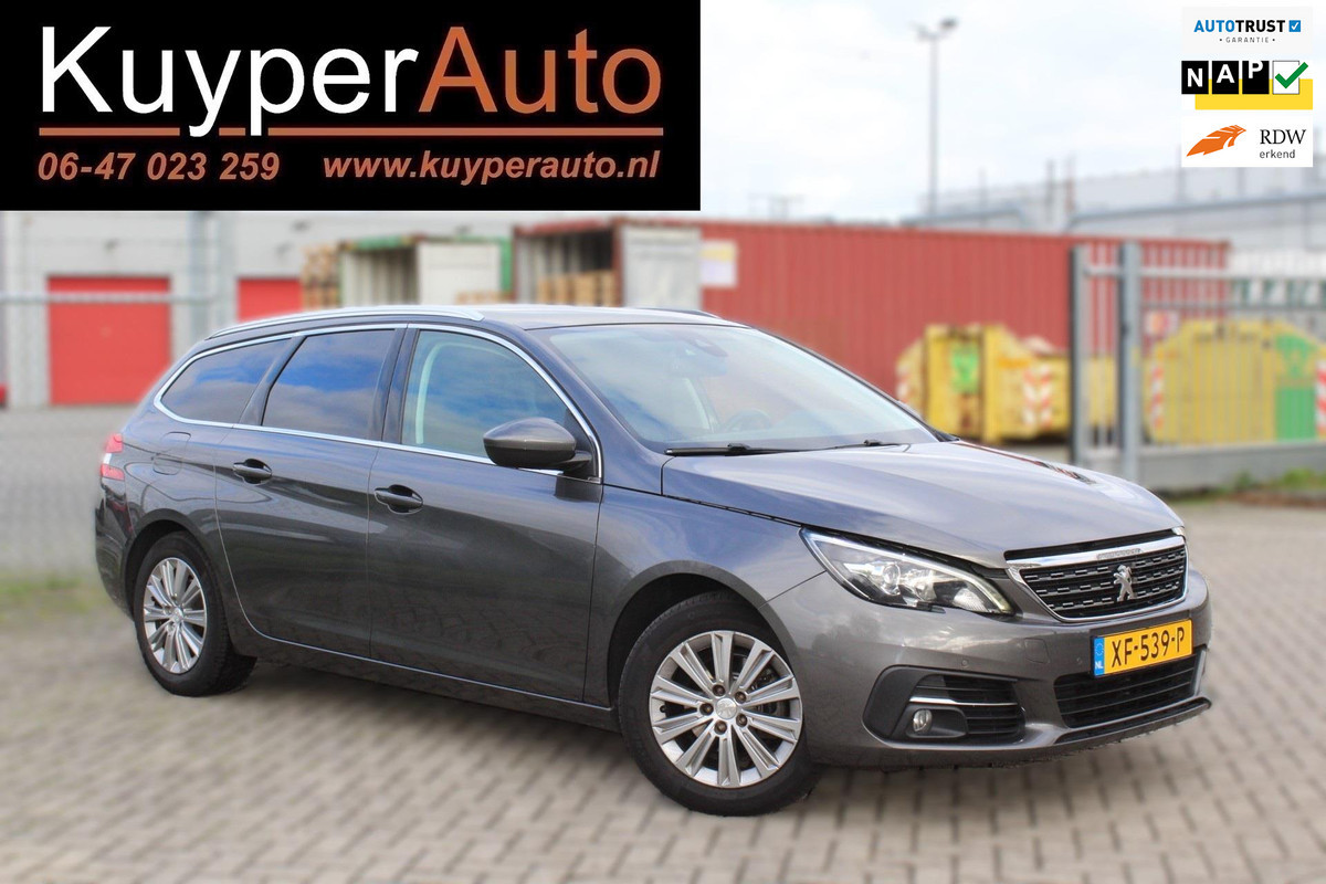 Peugeot 308 SW 1.2 PureTech Blue Lease Premium AUTOMAAT LEDER NAP /MEDIA/PANO CAMERA - PARKEERSENSOREN Peugeot 308 SW 1.2 PureTech Blue Lease Premium AUTOMAAT LEDER NAP /MEDIA/PANO CAMERA - PARKEERSENSOREN
