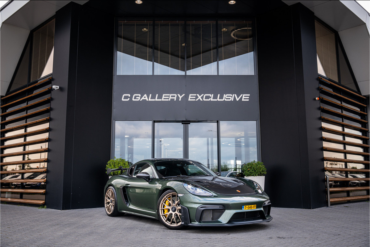 Porsche 718 GT4 RS - Origineel NL | 3 jaar Porsche Approved | Volledig XPEL | Weissach | Oakgreenmetallic | Keramisch | Carbon | Sport Chrono + Porsche 718 GT4 RS - Origineel NL | 3 jaar Porsche Approved | Volledig XPEL | Weissach | Oakgreenmetallic | Keramisch | Carbon | Sport Chrono +