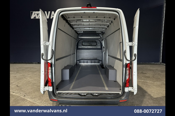 Mercedes-Benz Sprinter 315 CDI 150pk L3H2 Euro6 Airco | Camera | Cruisecontrol | Groot multimediascherm Stoelverwarming, Bijrijdersbank, 270 Graden achterdeuren