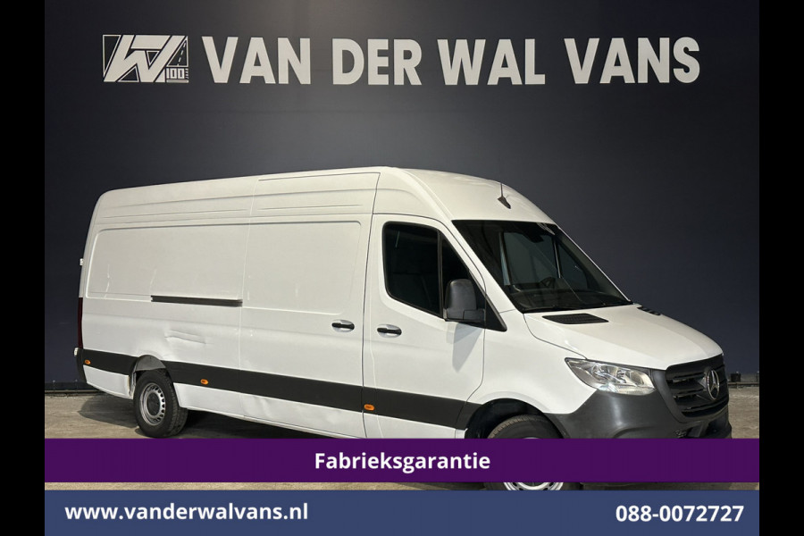 Mercedes-Benz Sprinter 315 CDI 150pk L3H2 Fabrieksgarantie Euro6 Airco | Camera | Apple Carplay | Android Auto Parkeersensoren, Bijrijdersbank