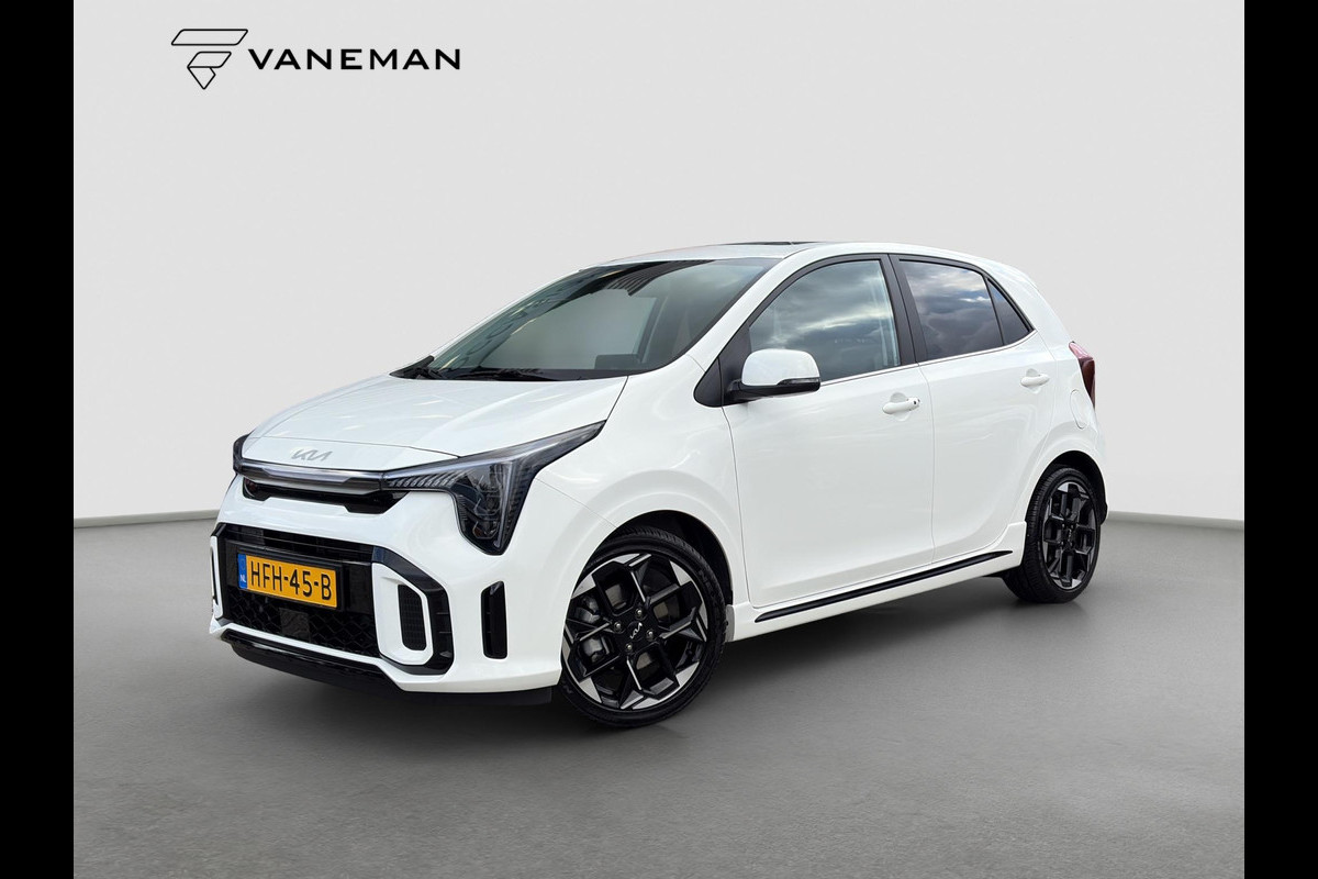 Kia Picanto 1.0 DPI GT-Line Open Dak | BSD | Key-Less | Draadloos Opladen | Climate | Stoelverwarming | Kia Picanto 1.0 DPI GT-Line Open Dak | BSD | Key-Less | Draadloos Opladen | Climate | Stoelverwarming |